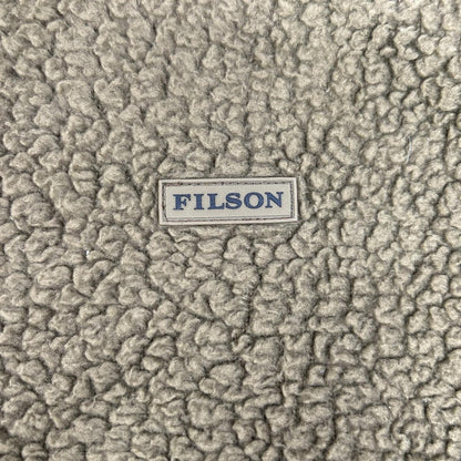 FILSON Khaki Boa Fleece Jacket Size S