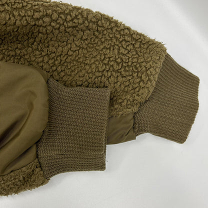FILSON Khaki Boa Fleece Jacket Size S