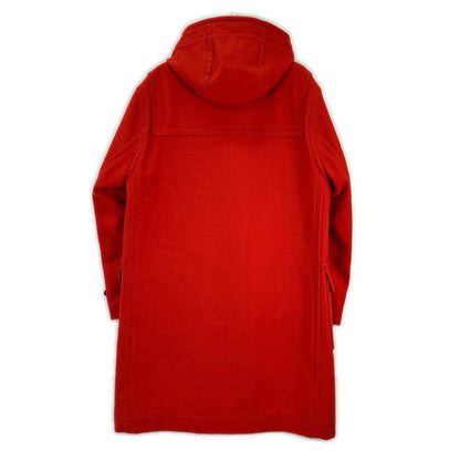 INVERTERE UA Exclusive Wool Duffle Coat Red Size 38
