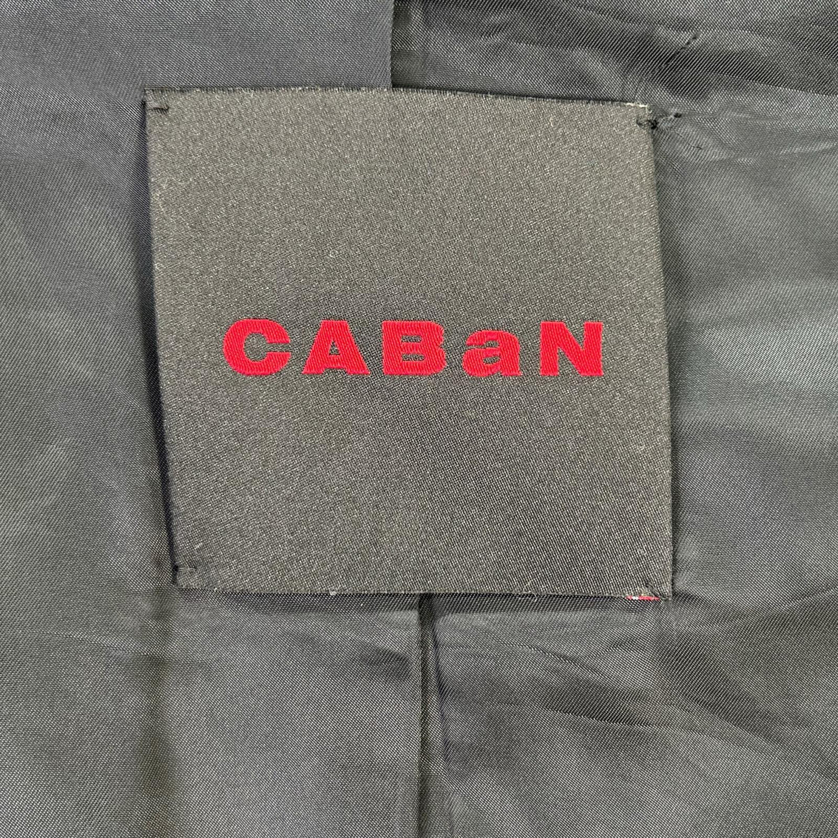 CABaN Green Wool Gabardine Long Trench Coat Size S
