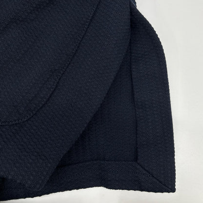 LARDINI Navy Double Seersucker Jacket Size 48