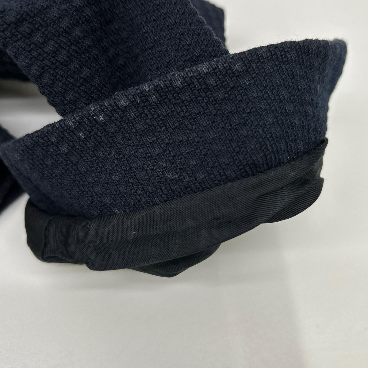 LARDINI Navy Double Seersucker Jacket Size 48