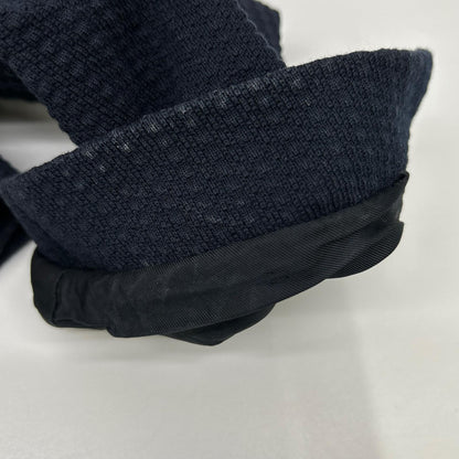 LARDINI Navy Double Seersucker Jacket Size 48