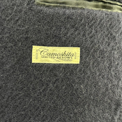 camoshita Navy Wool 2B Jacket Size 46