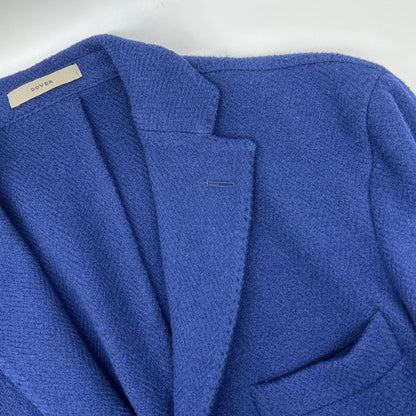 BOGLIOLI Navy Wool Dover 2B Jacket
