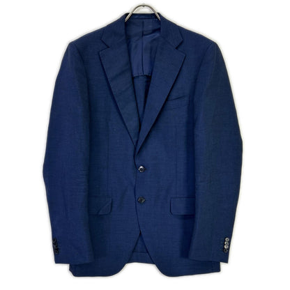 TOMORROWLAND PILGRIM Navy Dormeuil Single 2B Suit Size 48