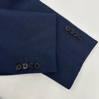 TOMORROWLAND PILGRIM Navy Dormeuil Single 2B Suit Size 48