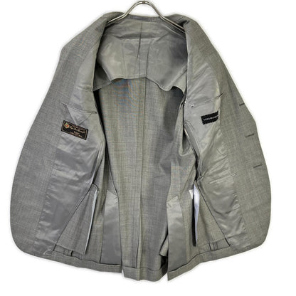 TOMORROWLAND Gray Loro Piana Super 170S Suit Size 48