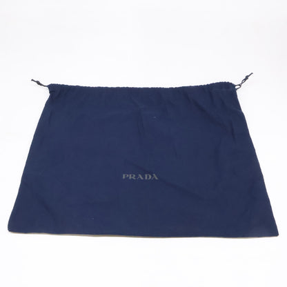 PRADA Triangle Logo Corduroy Bucket Hat Size L