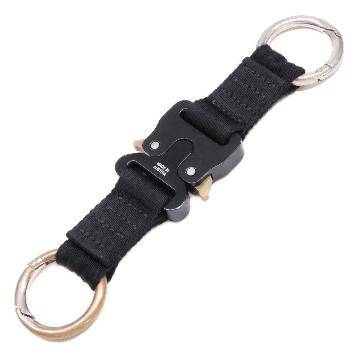 1017 ALYX 9SM Black Classic Keyring Size ONE SIZE