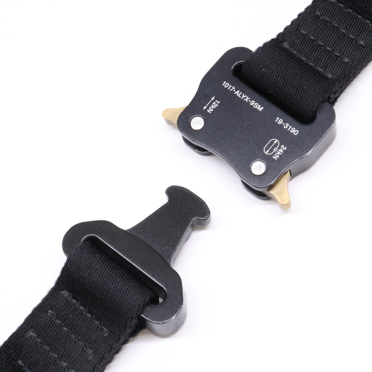 1017 ALYX 9SM Black Classic Keyring Size ONE SIZE