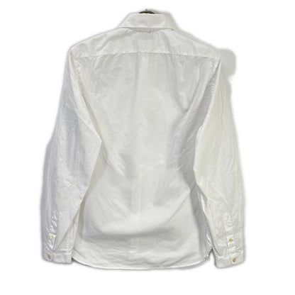 SAINT LAURENT PARIS White Cotton Long Sleeve Shirt Size 37