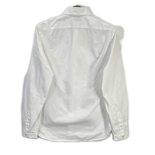 SAINT LAURENT PARIS White Cotton Long Sleeve Shirt Size 37