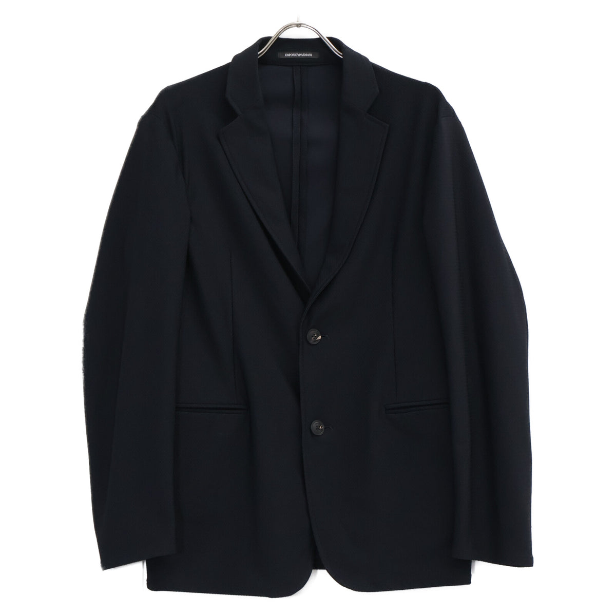 EMPORIOARMANI 25SS Navy Polyester Blazer Size 46