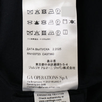 EMPORIOARMANI 25SS Navy Polyester Blazer Size 46