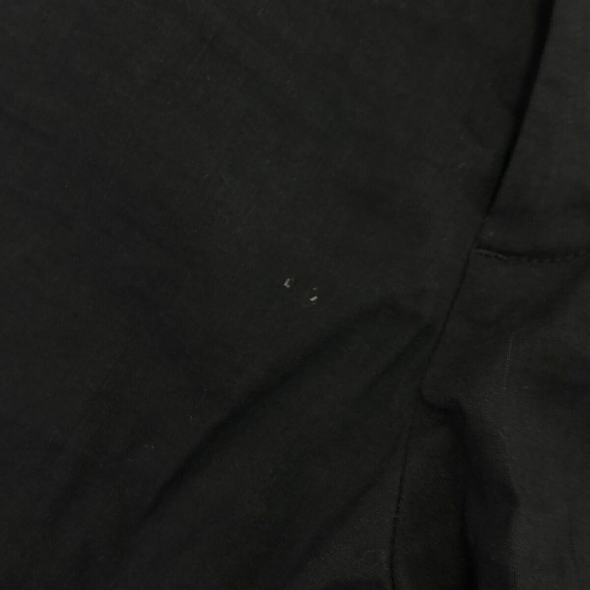 Theory 26SS Black Stretch Linen Tapered Pants Size 32
