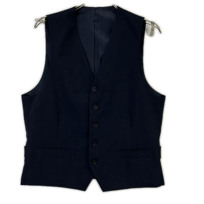 GARNIER 26SS Navy 2-Button 3-Piece Suit Size L