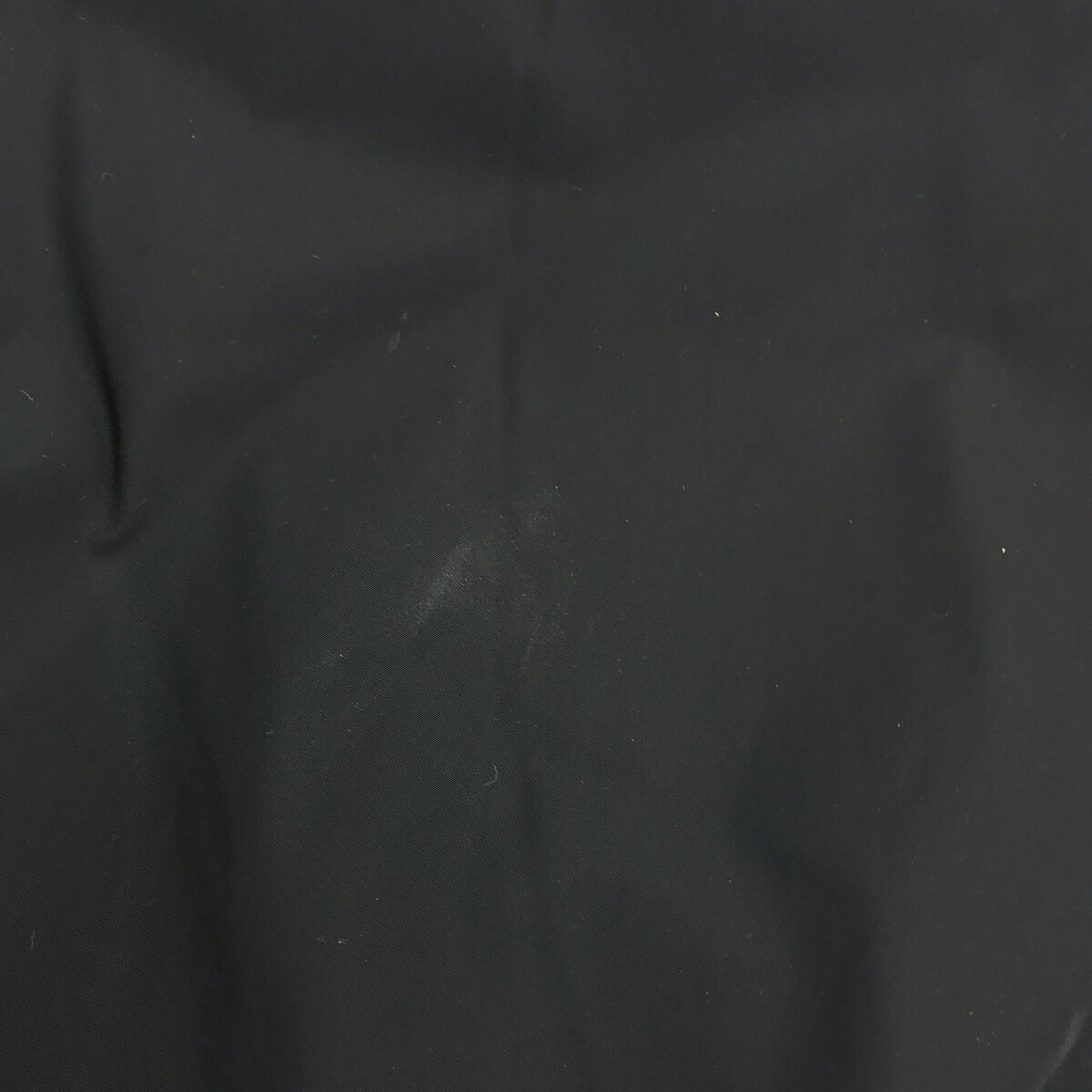B&Y U-ARROWS Black Chambray Hooded Down Jacket Size L