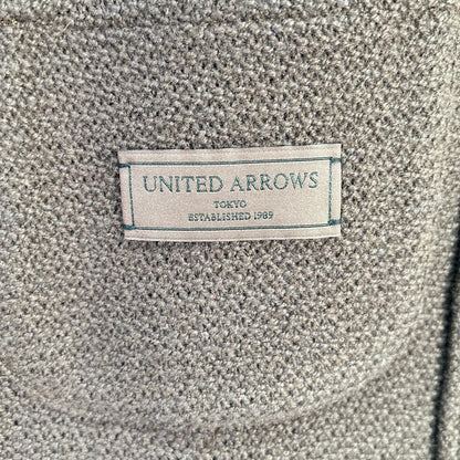 UNITED ARROWS Brown Karami 2-Button Blazer Size 46