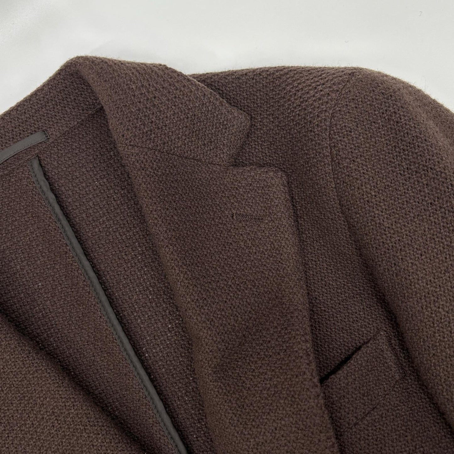 UNITED ARROWS Brown Karami 2-Button Blazer Size 46