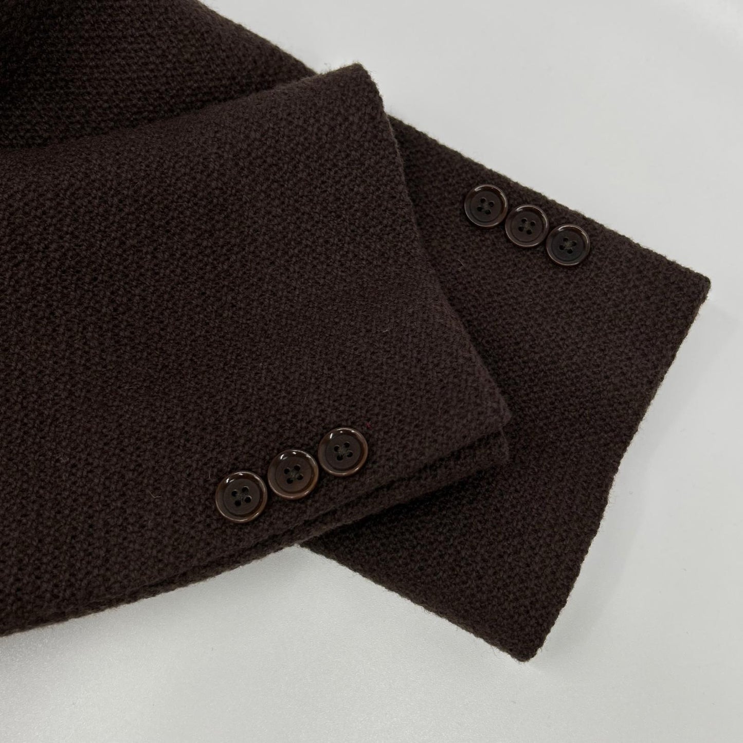 UNITED ARROWS Brown Karami 2-Button Blazer Size 46