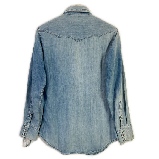 Wrangler 60s-70s Indigo Denim Western Shirt