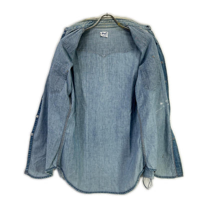 Wrangler 60s-70s Indigo Denim Western Shirt