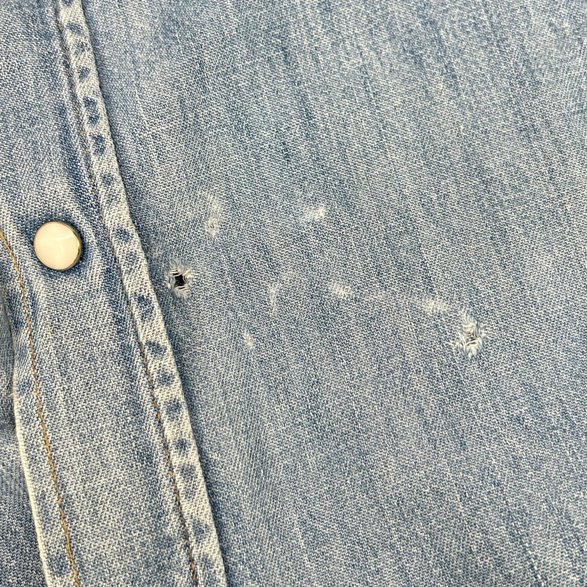 Wrangler 60s-70s Indigo Denim Western Shirt