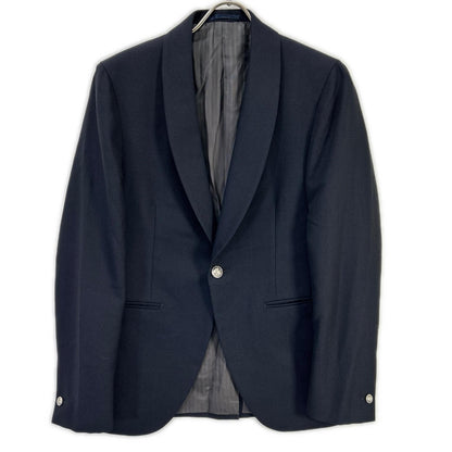 Grand Marquis Navy Mitake Button Blazer Jacket Size 044A