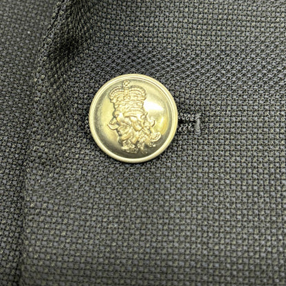 Grand Marquis Navy Mitake Button Blazer Jacket Size 044A