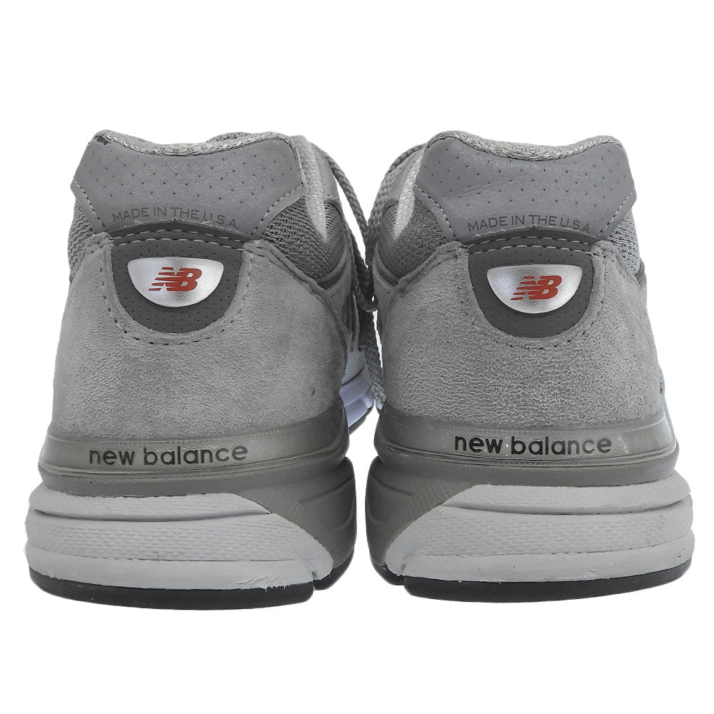 NEW BALANCE Made in USA 990v4 Core Sneakers Gray Size 9
