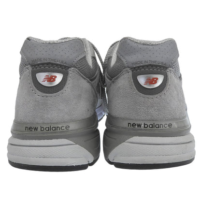 NEW BALANCE Made in USA 990v4 Core Sneakers Gray Size 9