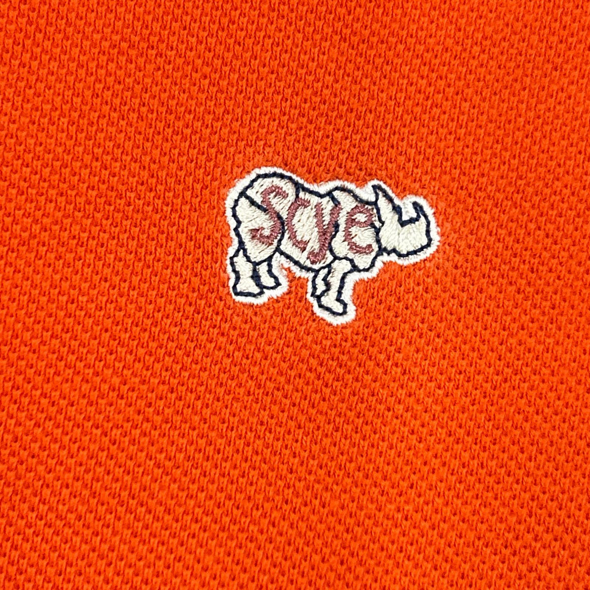 SCYE BASICS 5116-21800 Cotton Pique Shirt Orange Polo Size 40