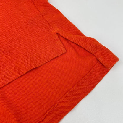 SCYE BASICS 5116-21800 Cotton Pique Shirt Orange Polo Size 40