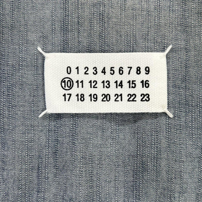 MARTIN MARGIELA S30DL0196 Elbow Patch Shirt Indigo Size 44