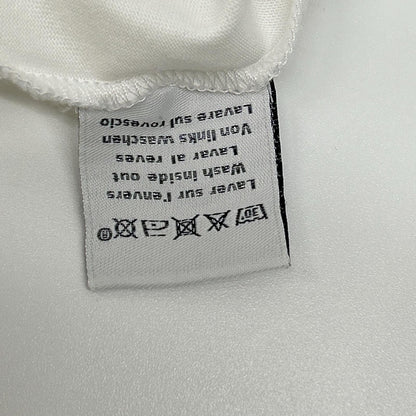 HERMES Hello Mr. Faliero Print Cotton T-Shirt White Size S
