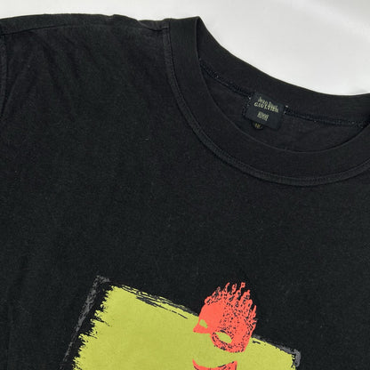 Jean Paul GAULTIER Cotton Print Long T-Shirt Black Size 48