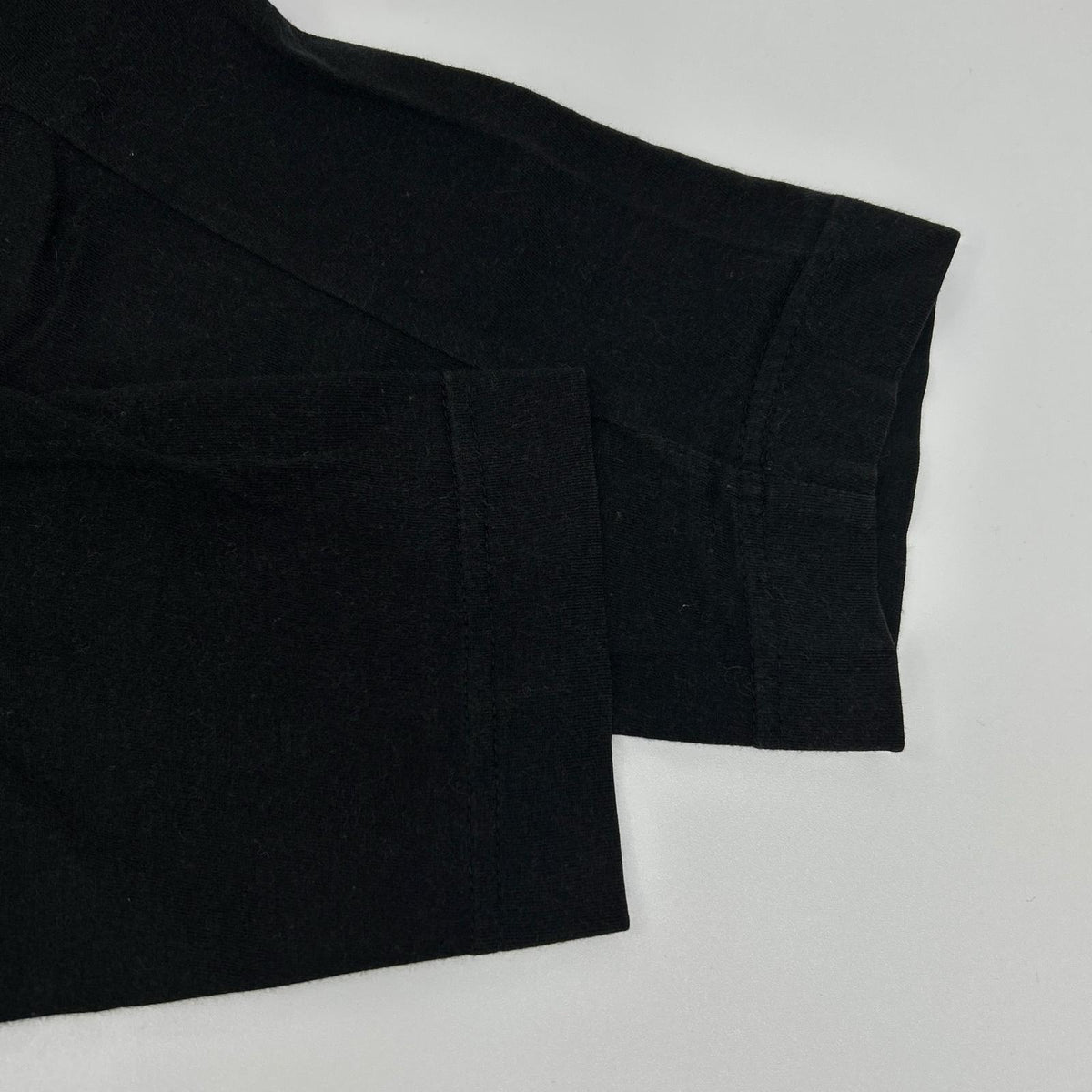Jean Paul GAULTIER Cotton Print Long T-Shirt Black Size 48