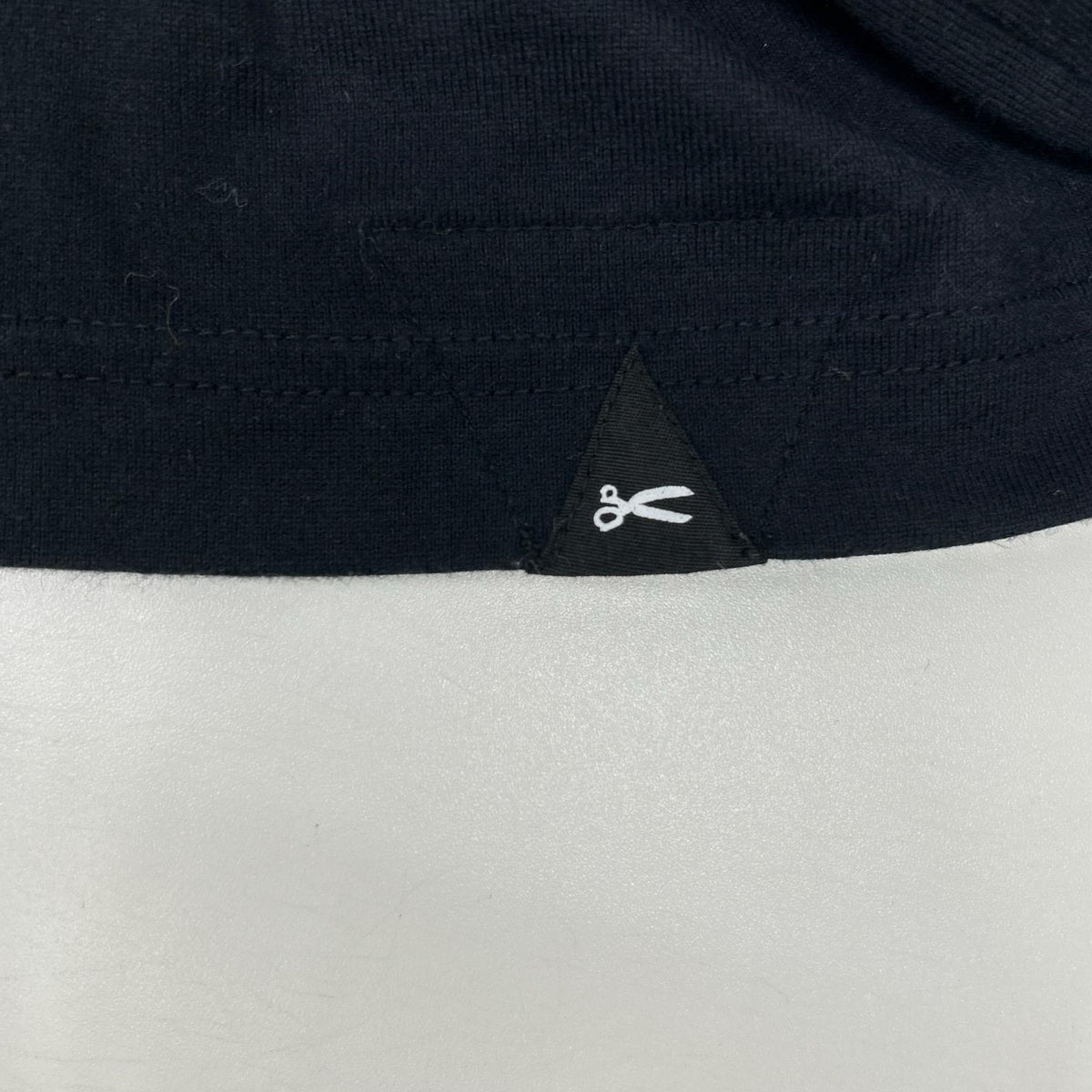 DENHAM Chain Long Sleeve Cut & Sew T-Shirt Black
