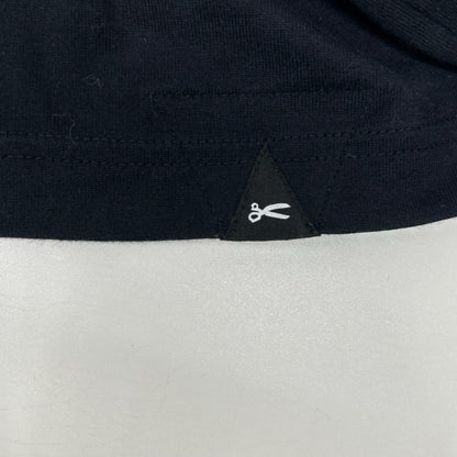 DENHAM Chain Long Sleeve Cut & Sew T-Shirt Black