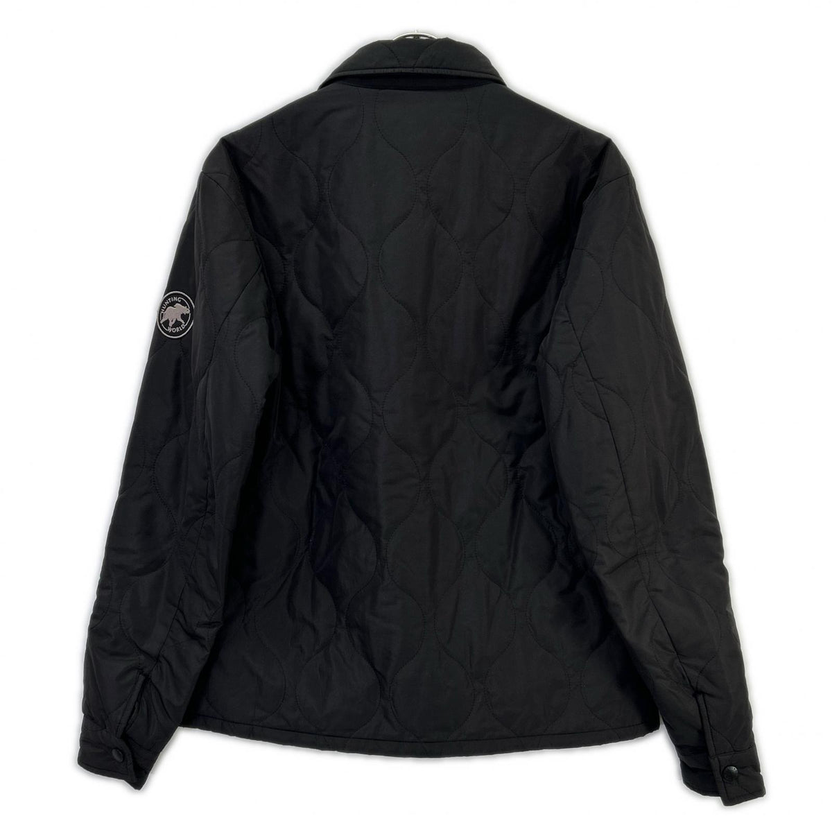 HUNTING WORLD Nylon Padded Quilted Jacket Black Size M