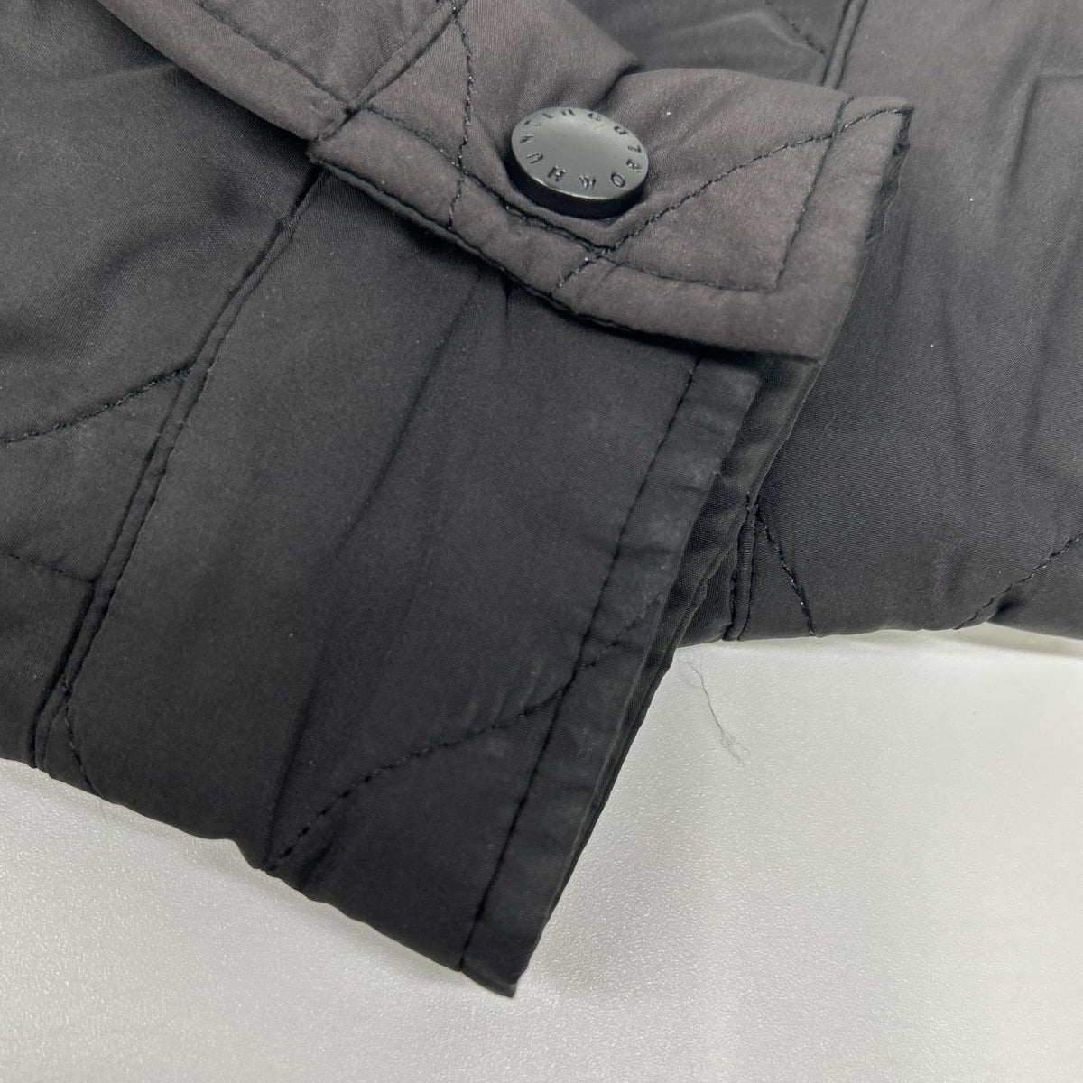 HUNTING WORLD Nylon Padded Quilted Jacket Black Size M