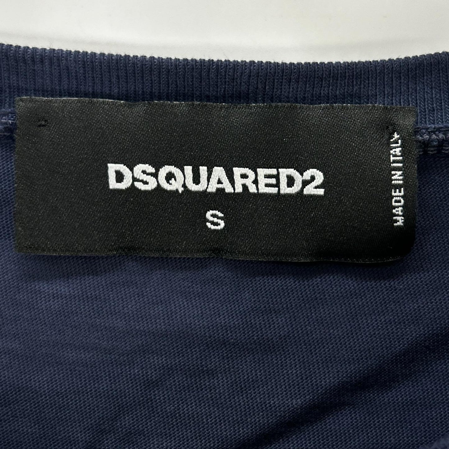 DSQUARED2 19AW Cool Fit Tiger Logo T-Shirt Gray Size S