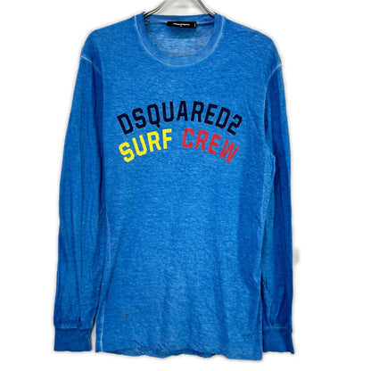 DSQUARED2 S74GD0079 Surf Crew Blue Size M