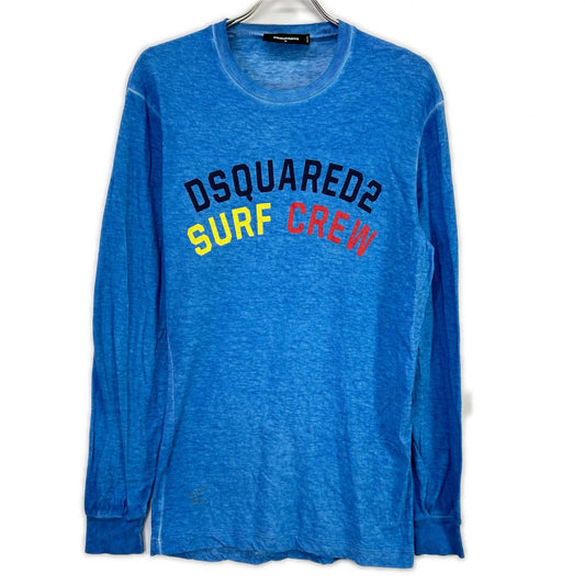 DSQUARED2 S74GD0079 Surf Crew Blue Size M