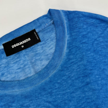 DSQUARED2 S74GD0079 Surf Crew Blue Size M