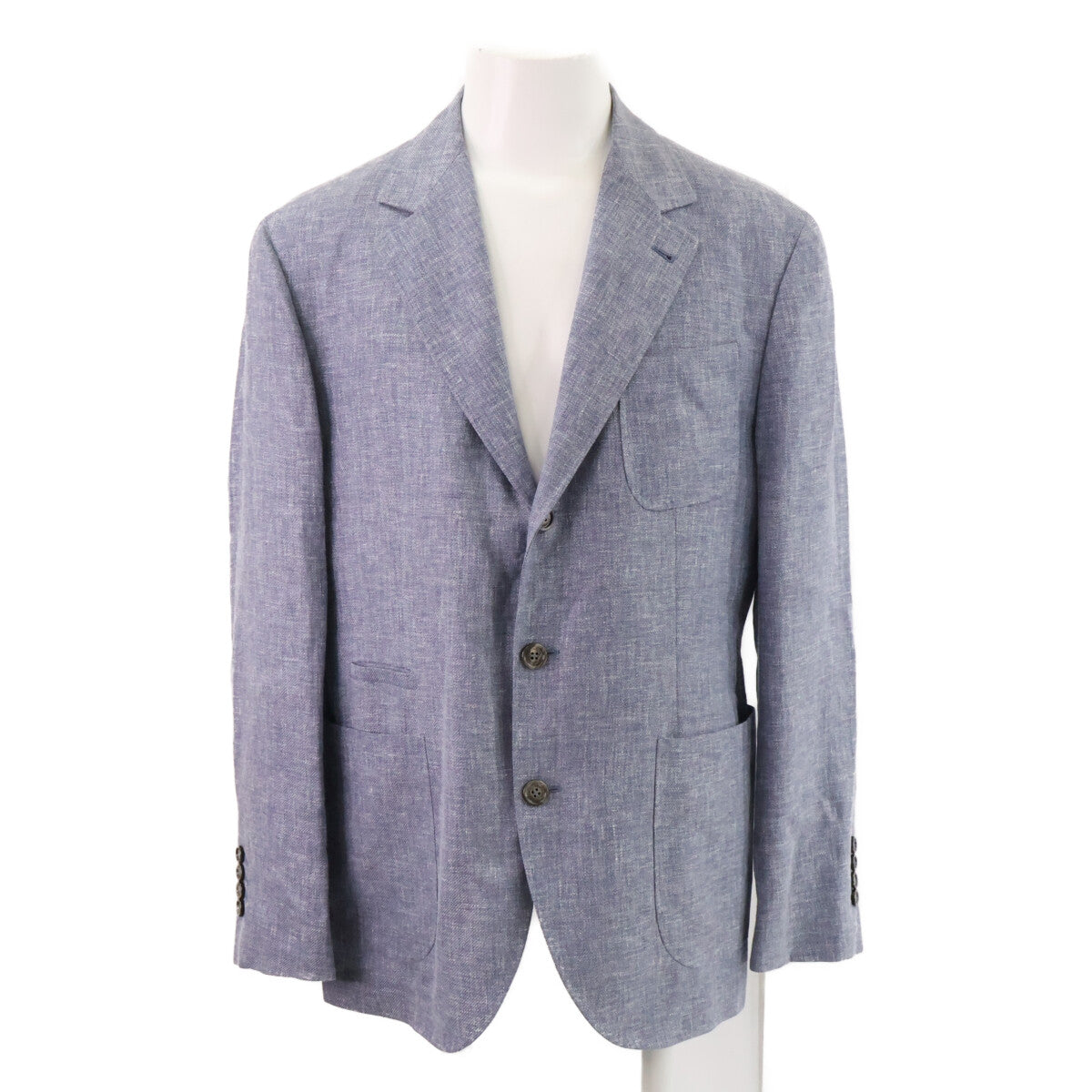 BRUNELLO CUCINELLI 3B Tailored Jacket Light Blue Size 52