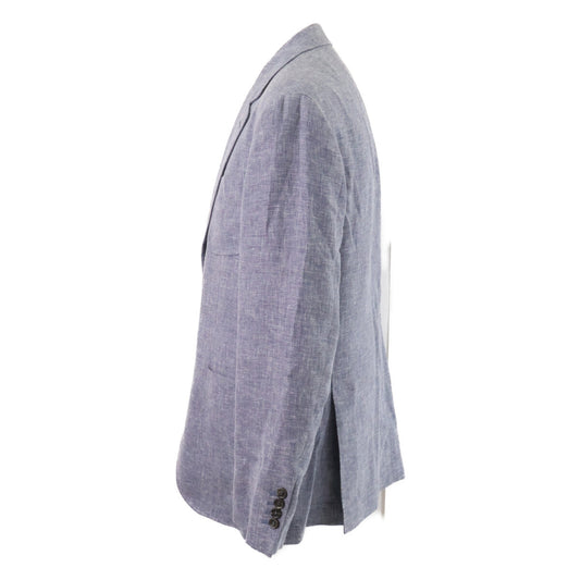 BRUNELLO CUCINELLI 3B Tailored Jacket Light Blue Size 52