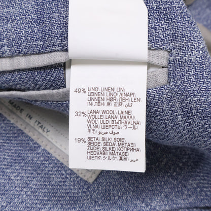 BRUNELLO CUCINELLI 3B Tailored Jacket Light Blue Size 52