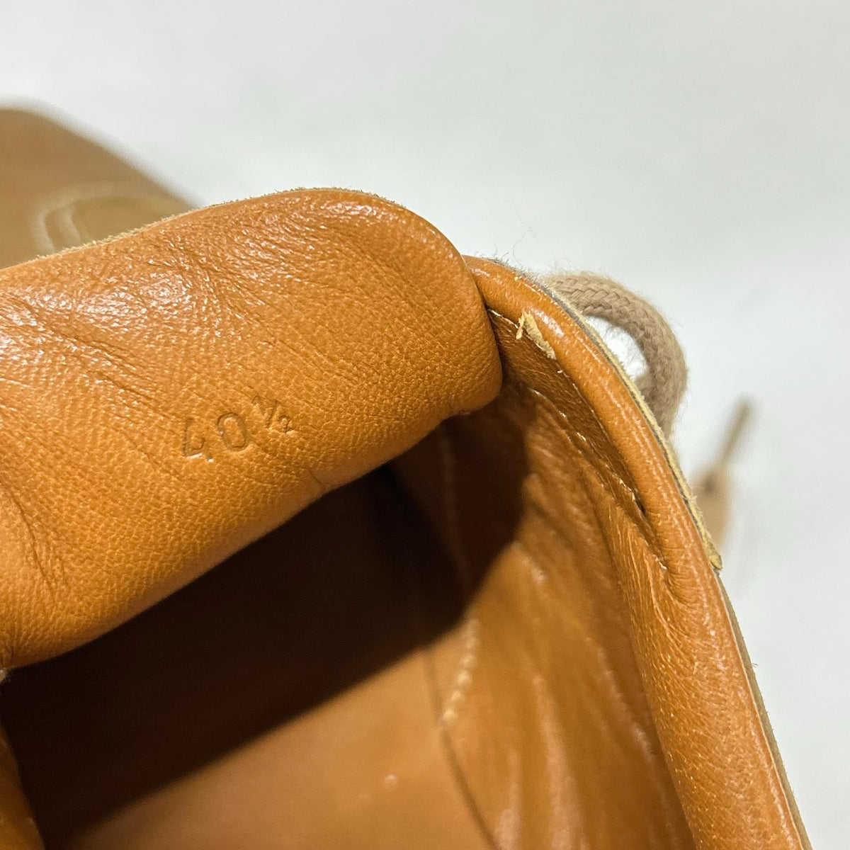 HERMES Quick Leather Sneakers Caramel Size EU 40